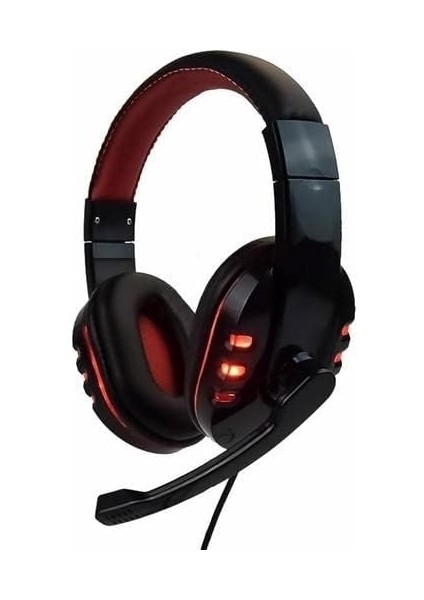 Bona 5.1 USB 7 Renk LED Işıklı Oyuncu Kulaklığı - DSP001