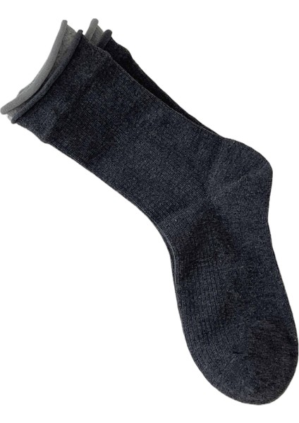 Koreli Kız Çorapları Ilkbahar ve Sonbahar Ipli Yüz Öğrenci ile Tatlı Çorap Kemiksiz Tatlı Rulo Çorap Kadın (Yurt Dışından)