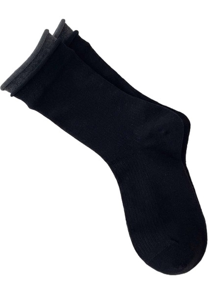 Koreli Kız Çorapları Ilkbahar ve Sonbahar Ipli Yüz Öğrenci ile Tatlı Çorap Kemiksiz Tatlı Rulo Çorap Kadın (Yurt Dışından)