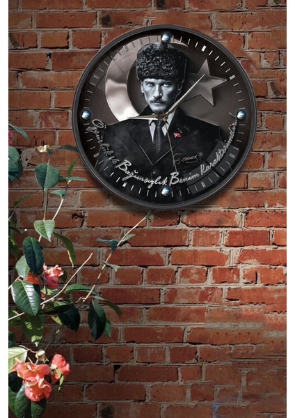 Atatürk Duvar Saati - 29 cm fiyatları