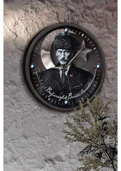 Atatürk Duvar Saati - 29 cm indirimleri