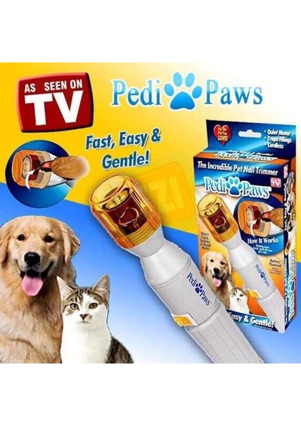Pedi Paws Kedi Köpek Evcil Hayvan Tırnak Törpüsü Düzeltici