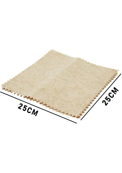 3 Pcs 25X25CM Yeşil Lif Kabak Bitiki Üretimi Saf Doğal Temizlik Bezi (4 - MCT8119-9202
