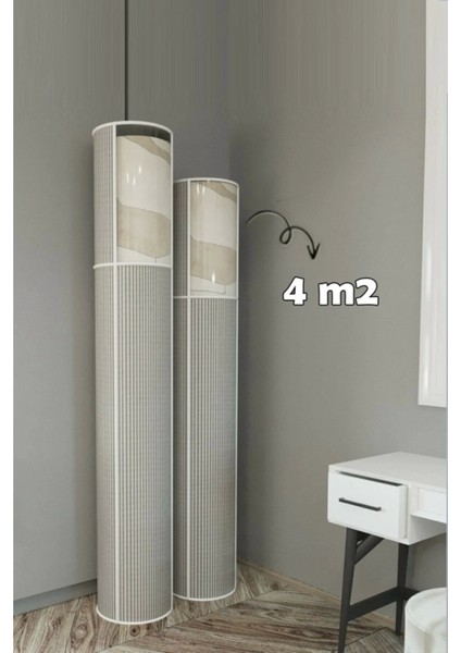 Hava Geçiren Özellikli Pvc Pencereli Halı Kılıfı Hurcu 00678 (4 M2)