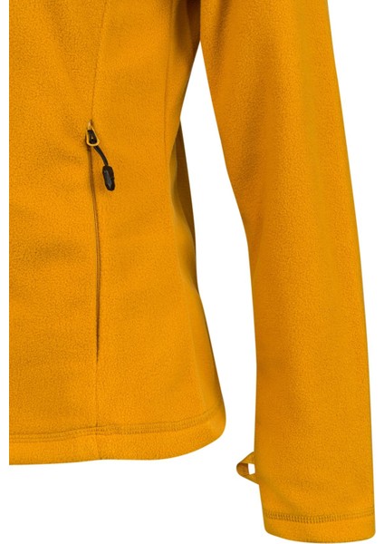 Cara Kadın Tam Fermuarlı Ince Polar Sweatshirt