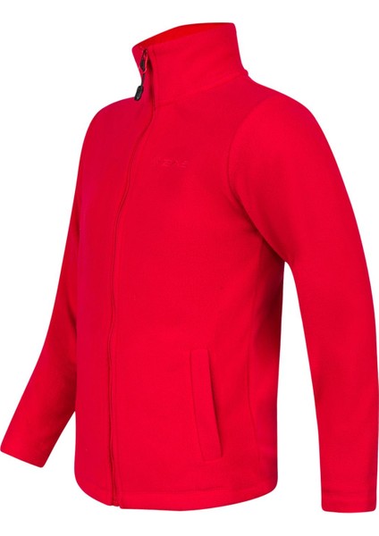 Crystal Çocuk Tam Fermuarlı Ince Polar Sweatshirt