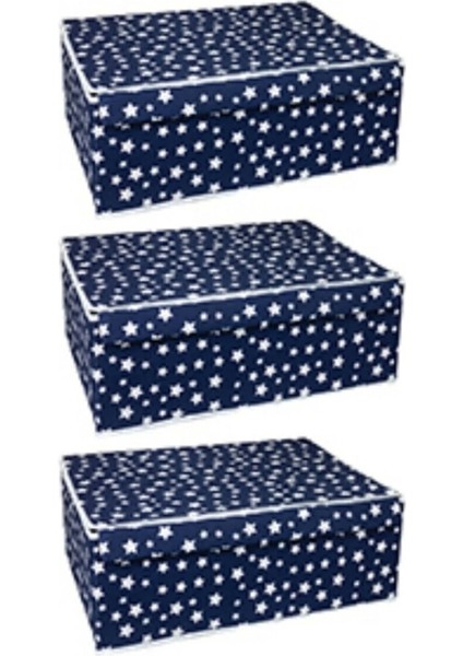 Baza Altı Boy Çok Amaçlı Düzenleyici Kutu Organizer Cırt Cırtlı Hurç 19CM x 40CM x 50CM (5 Adet)