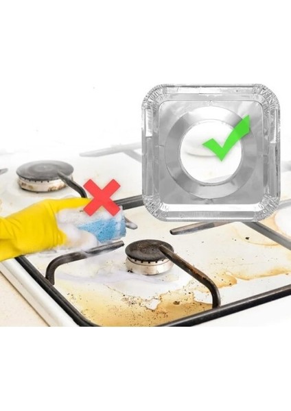 10 Adet Alüminyum Ocak Koruyucu Folyo fiyatları