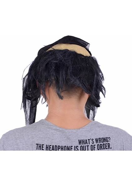 Lateks Saçlı Sakallı Korsan Maskesi (4887) modelleri