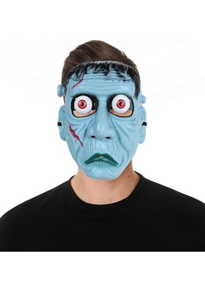 Frankenstein Temalı Sallanan Oynar Gözlü Maske (4887)