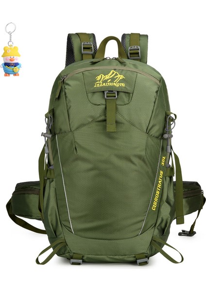 Dağcılık Çantası Açık Yürüyüş Çantası Çok Fonksiyonlu Sırt Çantası Büyük Kapasiteli Rahat Basit Sırt (Yurt Dışından)
