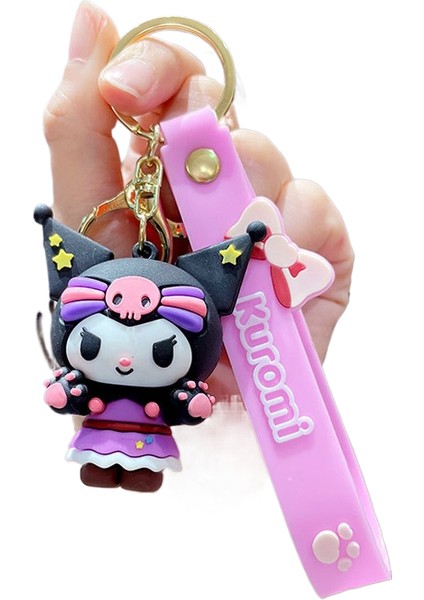 Karikatür Sanrio Anahtarlık Yaratıcı Anahtarlık Kolye Ucu (Yurt Dışından)