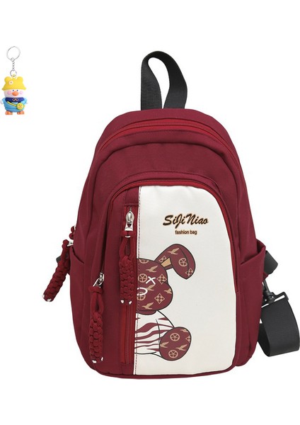 Göğüs Çantası Erkek Moda Çok Fonksiyonlu Omuz Sırt Çantası Kadın Gündelik Su Geçirmez Omuz Crossbody Çantası (Yurt Dışından)