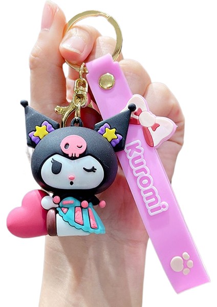 Karikatür Sanrio Anahtarlık Yaratıcı Anahtarlık Kolye Ucu (Yurt Dışından)