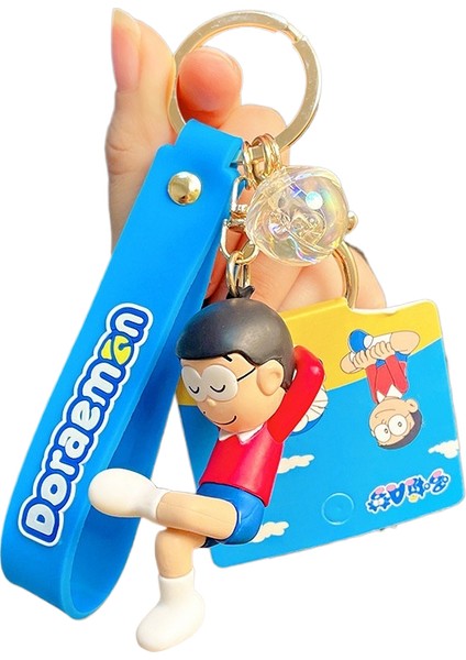 Karikatür Doraemon Anahtarlık Kolye Sevimli Tinkerbell Kedi Bebek Araba Anahtarlık (Yurt Dışından)