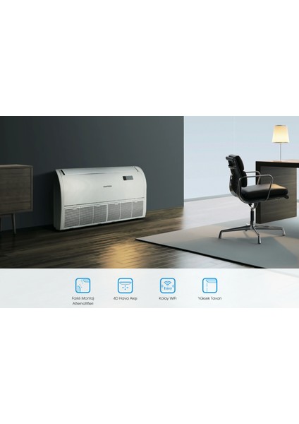 48.000 BTU/HR32 Yer&tavan Tipi Inverter Klima
