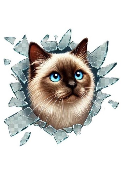 Fulcar Siamesse Araç Stickerı fiyatları