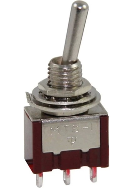 IC-139A 3 Pin Ø6mm On-Off Toggle Switch MTS-102 (4887)