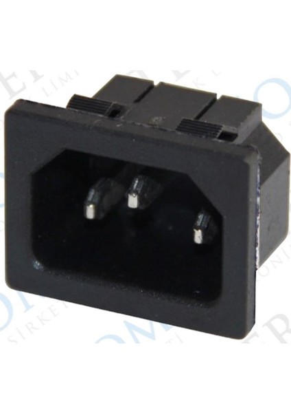 C14 Power Soket Erkek Kulaksız As-04 (IC-212B)- MCT9194-7101