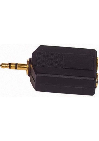 3.5 mm Stereo Erkek/6.3 mm Stereox2 Dişi Çevirici Jack (4887)
