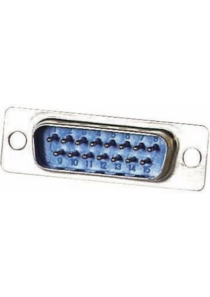 15 Pin Erkek 2 Sıra Dsub Bilgisayar (4887)