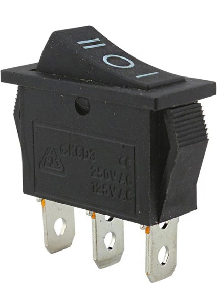 Dar Işıksız Yaylı Anahtar On-Off-On (IC-117) (4887)