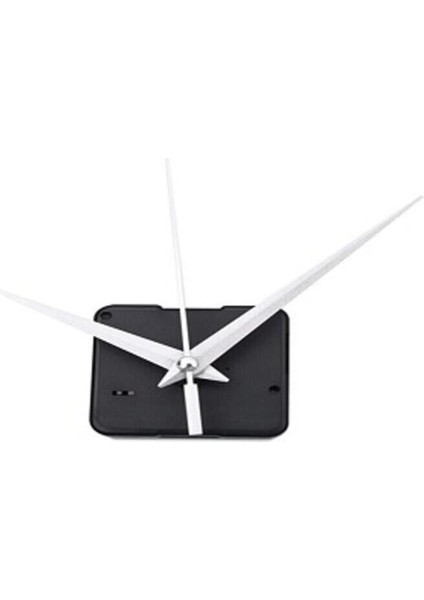 Saat Mekanizması,quartz Akar Saat Mekanizması 22 mm ve Seti (Akrep - Yelkovan - Saniye) Askısız