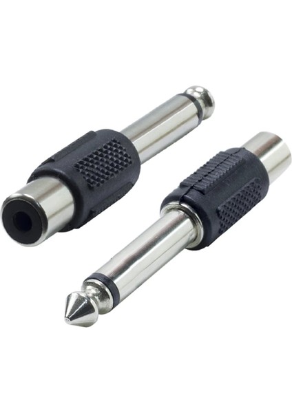 6.3 mm Mono Erkek / 1 Tos Dişi Çevirici Jack (4887)