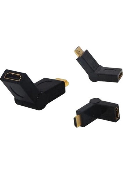 HDMI Erkek Dişi Ara Oynar Başlı Aparat (4887)