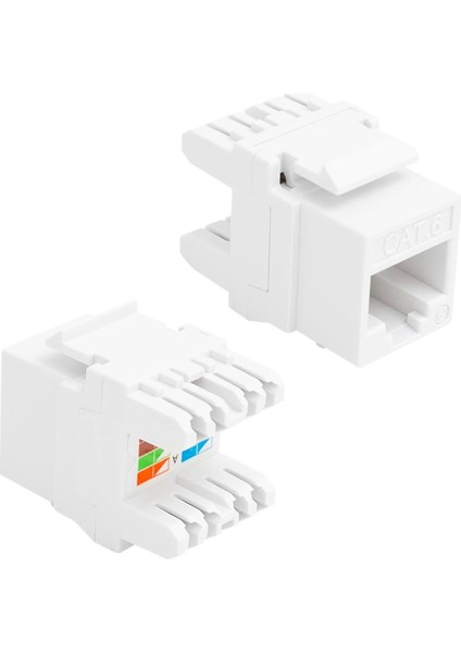 Rj 45 Cat6 Şase 180 Derece (Keystone Jack) (4887)