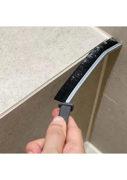 3 Adet 23 cm Derz Arası Banyo Mutfak Dar Alan İnce Temizlik Fırçası