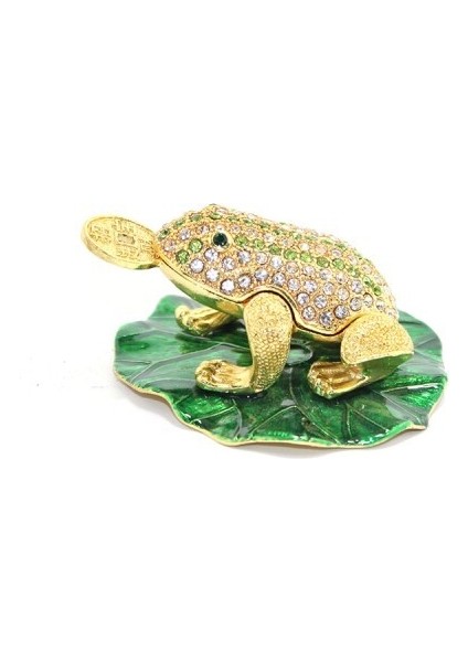 Swarovski Taşlı Tekli Kurbağa Model 2