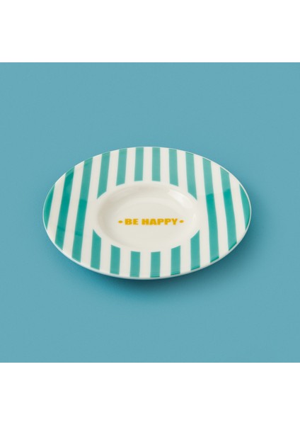 Kitchen Be Happy Çay Tabağı - Yeşil - 13 cm