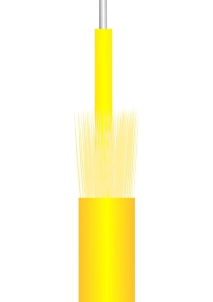 Fiber Kablo Sarı 1 Hat Lszh 1000 mt Rulo (One Lıne Fıber)