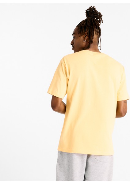 Athletics Logo Erkek Sarı T-SHIRT.801 modelleri