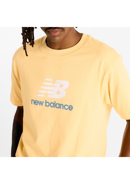 Athletics Logo Erkek Sarı T-SHIRT.801 indirimleri