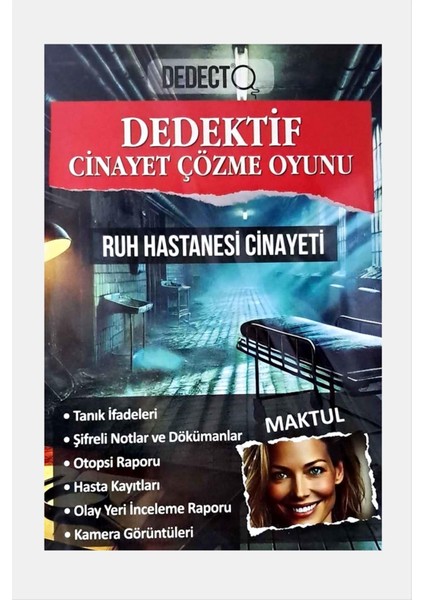 Karışık Dedektiflik Oyunu - Dava Çözme Oyunu