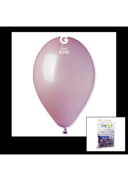 GM-110-95 Metalik - Lila Balon 11&amp;apos;&amp;apos; - 28 cm - 100 Parça