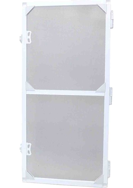 Menteşeli Kapı Sinekliği Beyaz (En: 0-90 Cm. Boy: 0-210 Cm) Istenilen Ölçüde