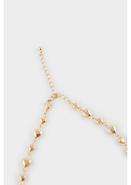 Kadın Kalpli Gold Kolye E6469AXNS modelleri