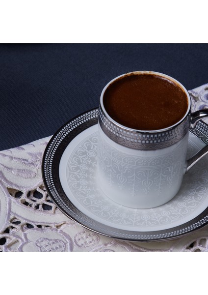 Royal Bone Kate 6 Kişilik Kahve Fincan Takımı 90 ml