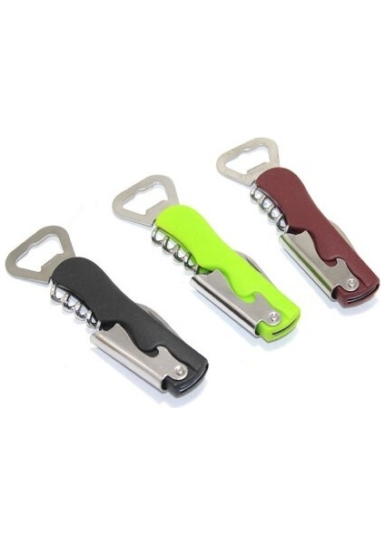 Paslanmaz Çelik Tirbuşon Açacak Model 1