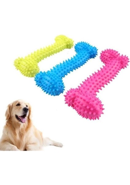 2 Adet Kemik Şekilli Köpek Diş Kaşıma Isırma Aparatı Köpek Kemiği