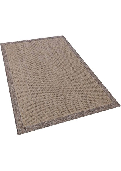 Jüt Kilim Modern Makine Dokuma Yıkanabilir Halı 9509