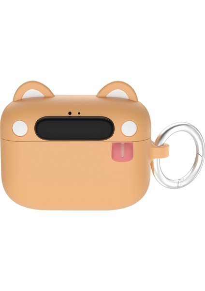 Sevimli Hayvan Şekillendirme Silikon Için Airpods 1/2 Nesil Bluetooth Kulaklık Kılıfı (Yurt Dışından)