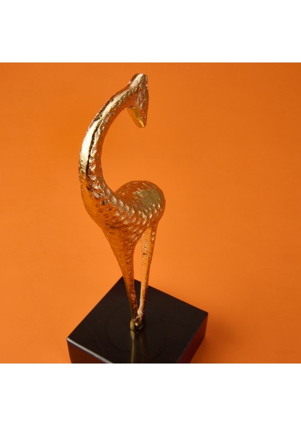 Deco Giraffe Dekor - Gold - 27 cm