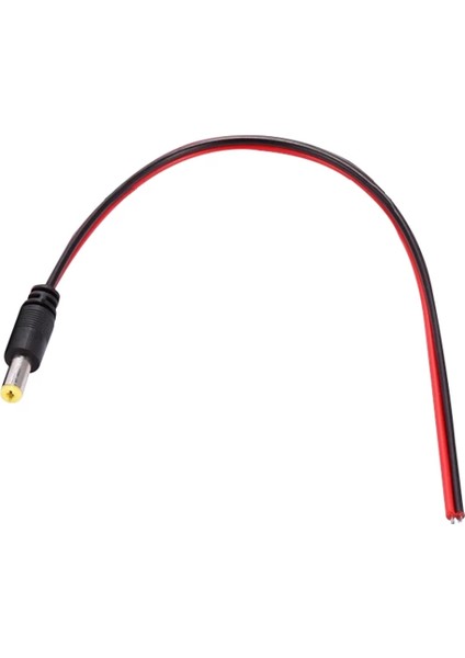 Tk 34 Fiş Kablolu Tek Uçlu Kamera Için 20 cm Dc Power Jack Kablolu (4887)