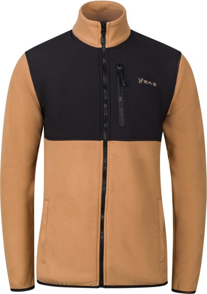 Picture Organic 2AS Cliff Erkek Parçalı Ince Polar Sweatshirt Camel