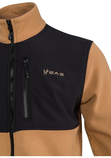 Picture Organic 2AS Cliff Erkek Parçalı Ince Polar Sweatshirt Camel modelleri