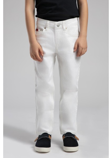 London Erkek Çocuk Jean Pantolon White Jean modelleri
